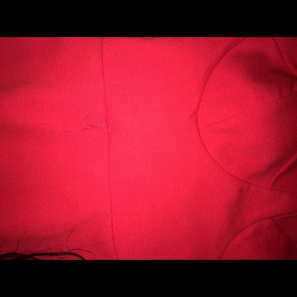WINDSOR red dress medium - Picture 5 of 5